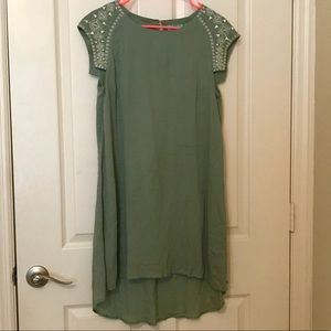 Francesca's embroidered high low dress